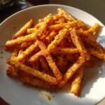 Air fryer Garlic Parmesan Pasta Stick Chips