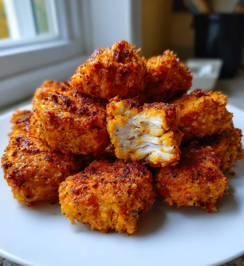 Air fryer Jerk chicken bites - detail 1