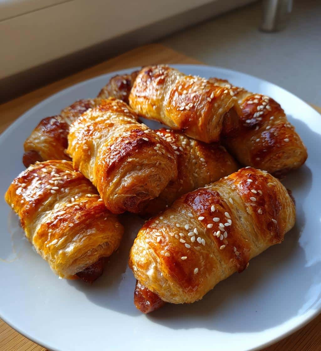 Air fryer Pigs in a Blanket Sticks
