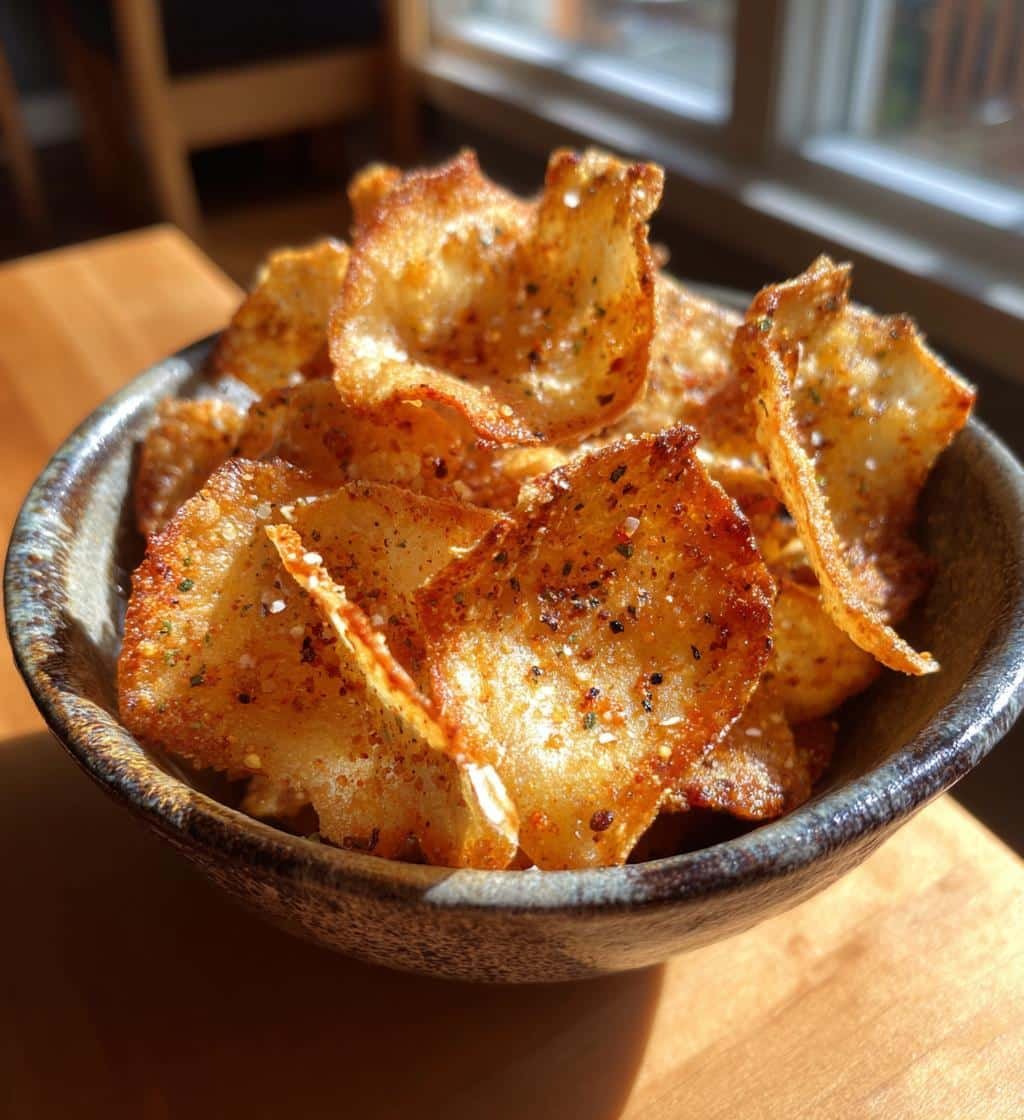 Air fryer Pork Rind Seasoned Crisps - detail 1