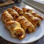 Air fryer Sausage & Cheddar Breakfast Sticks