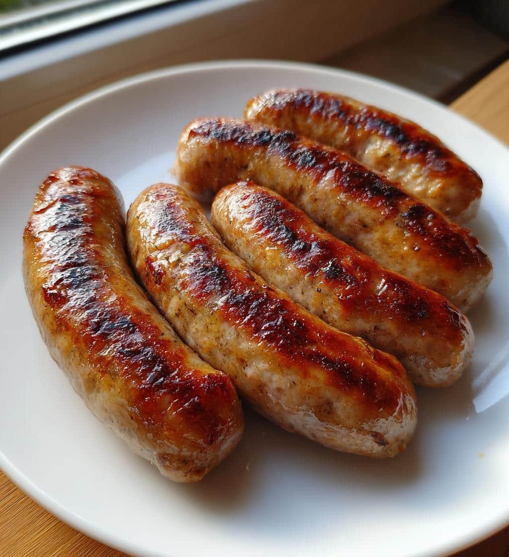 Air fryer Sausage Links Breakfast