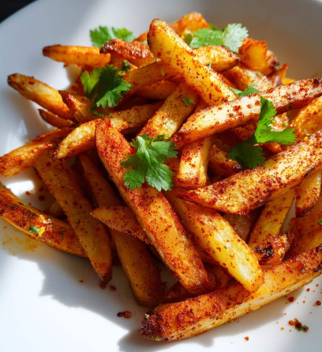 Air fryer Smoked Chipotle Lime Fries