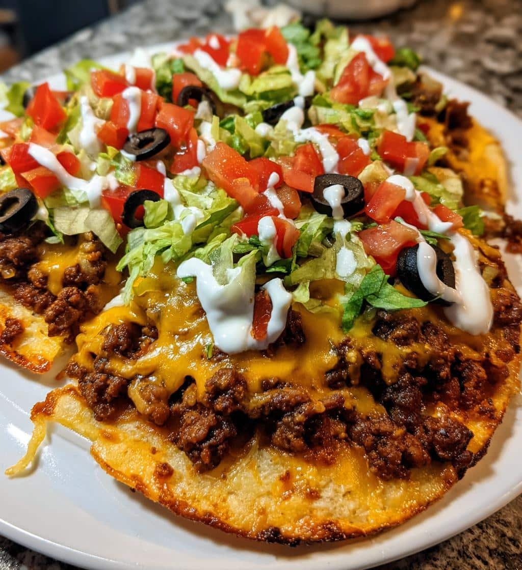 Air Fryer Taco Bell-Inspired Pizza 4 Air fryer Taco Bell-Inspired Pizza - detail 1
