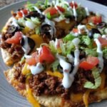 Air fryer Taco Bell-Inspired Pizza