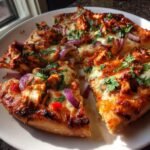 Air fryer Tandoori Chicken Pizza