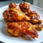 Buffalo Ranch Air Fryer Drumsticks