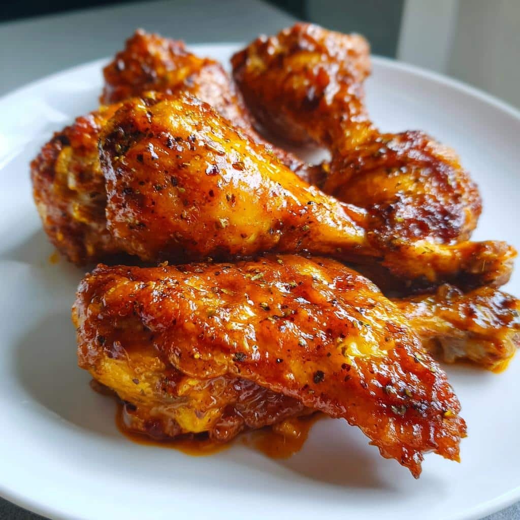 Buffalo Ranch Air Fryer Drumsticks