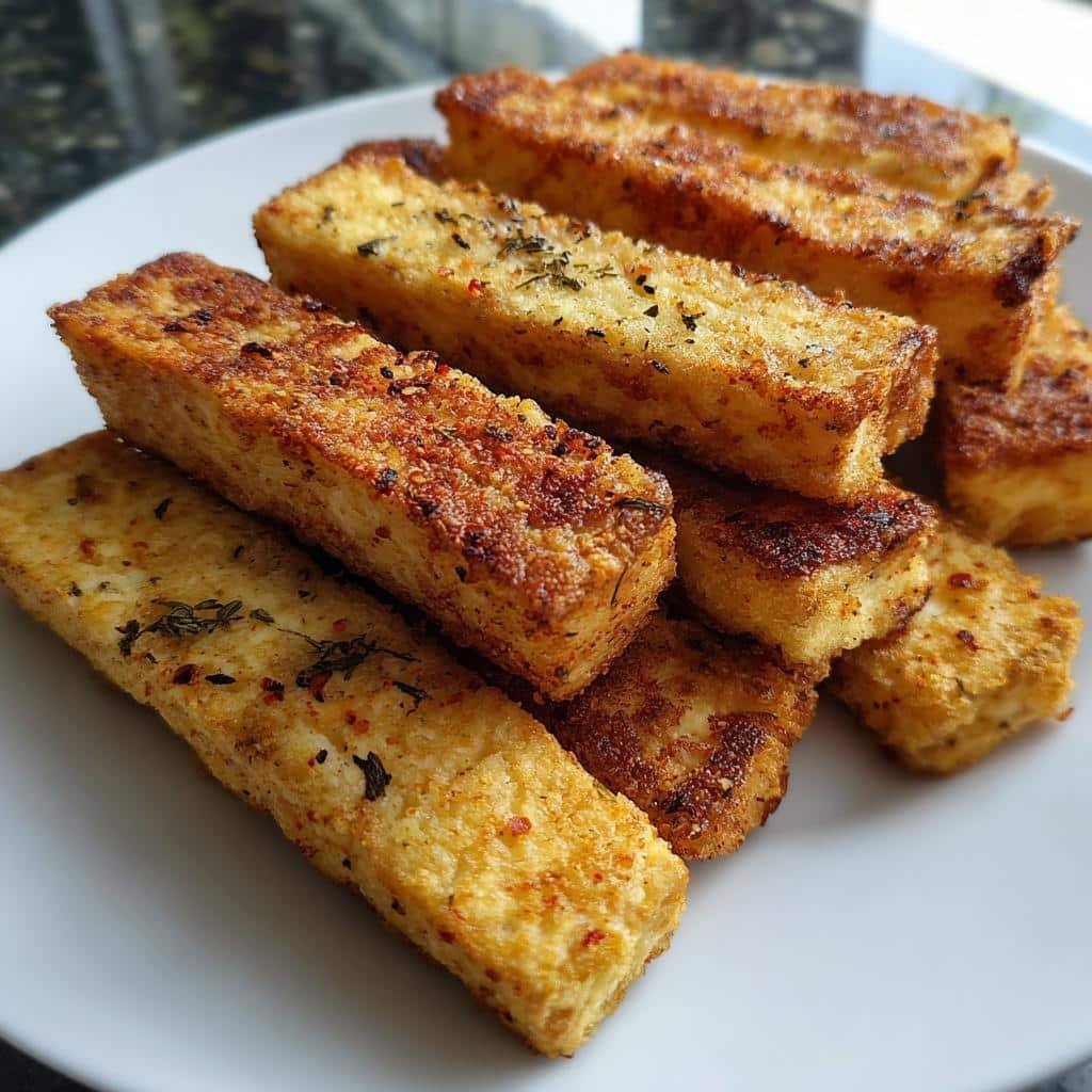 CAir Fryer rispy Tofu Fries (High Protein) - detail 1