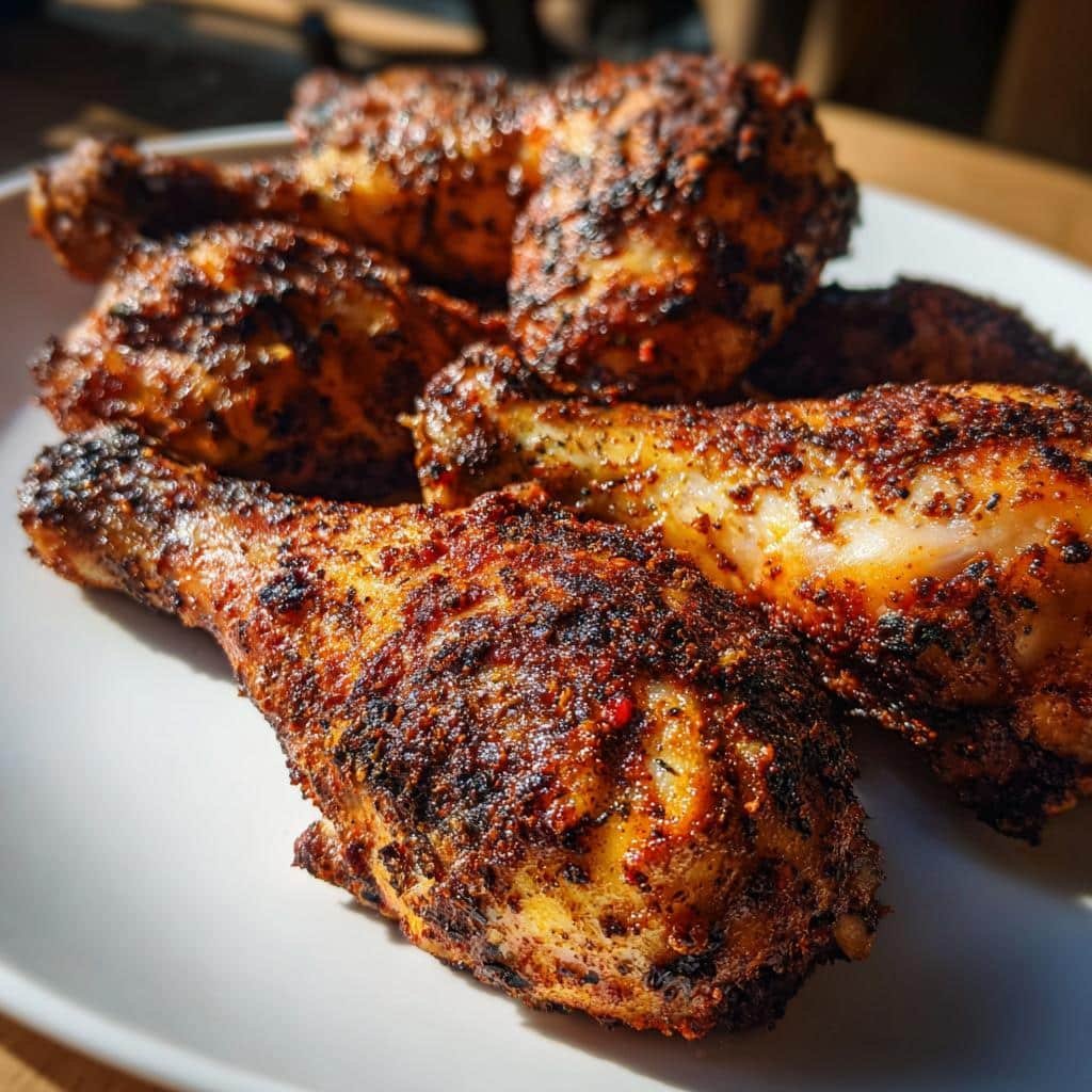 Spicy Cajun Air Fryer Drumsticks in Just 30 Minutes 4 Cajun Air Fryer Drumsticks (Blackened Spice) - detail 1