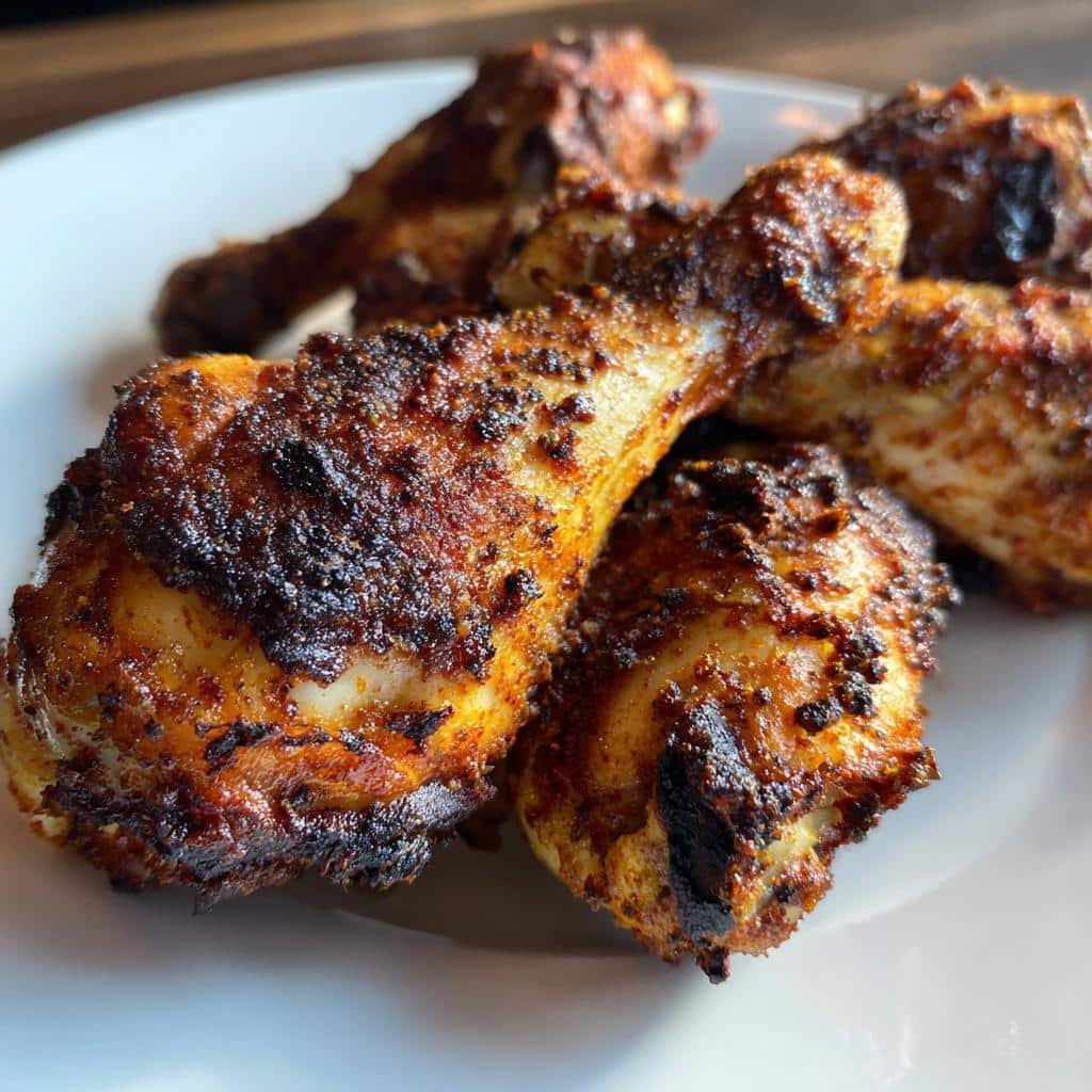 Cajun Air Fryer Drumsticks (Blackened Spice)