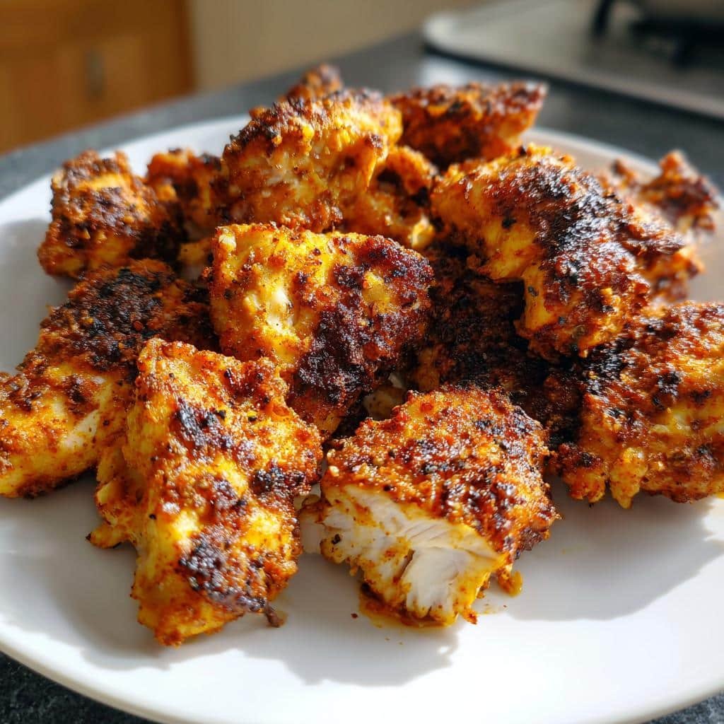 Cajun chicken bites (air fryer)
