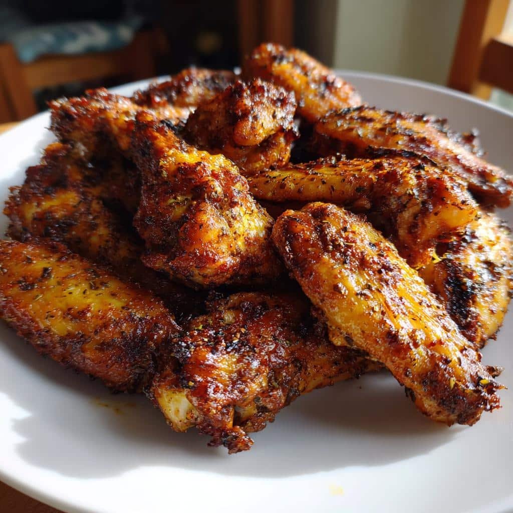 Caribbean Jerk Air Fryer Wings - detail 1