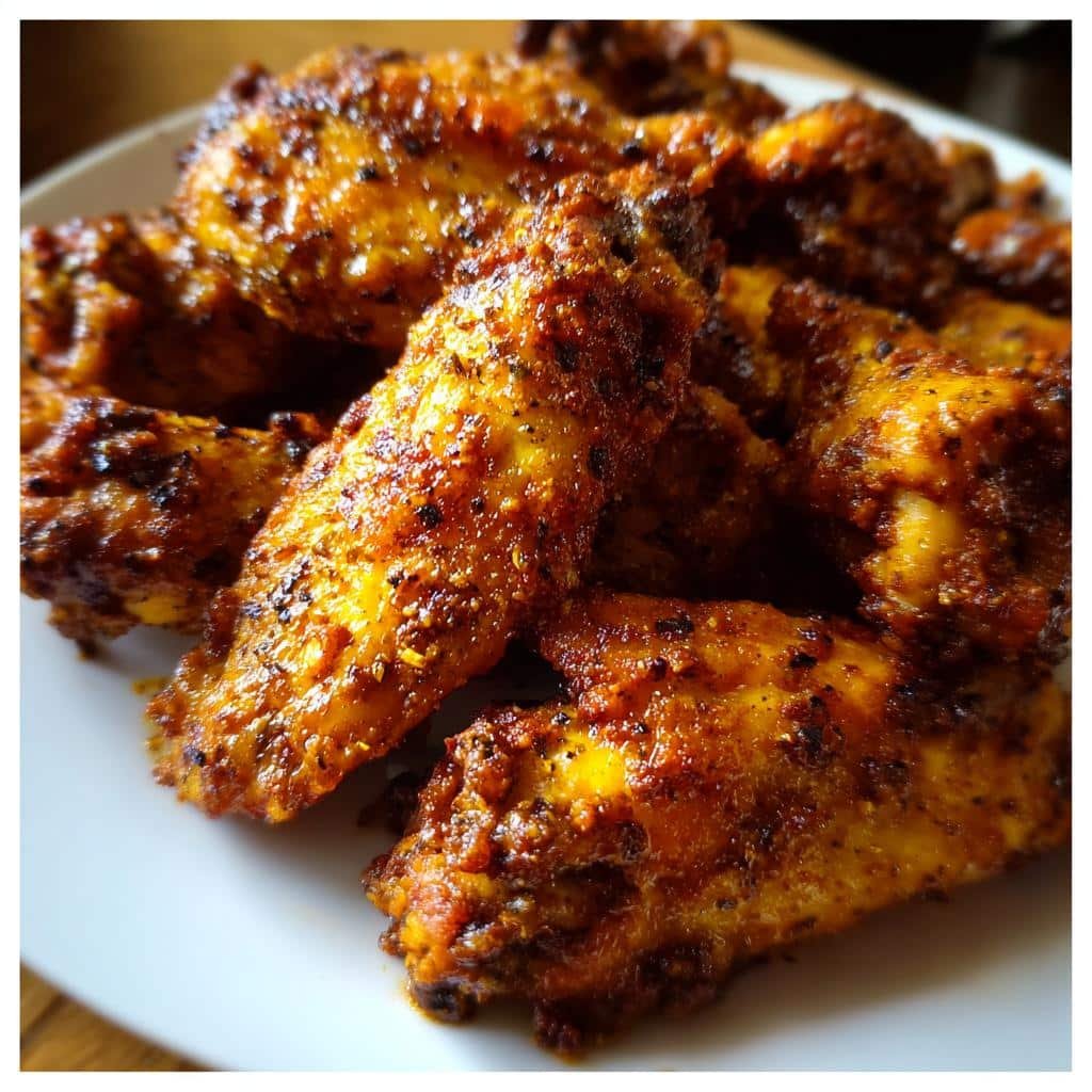 Caribbean Jerk Air Fryer Wings