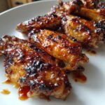 Carolina Vinegar BBQ Air Fryer Wings