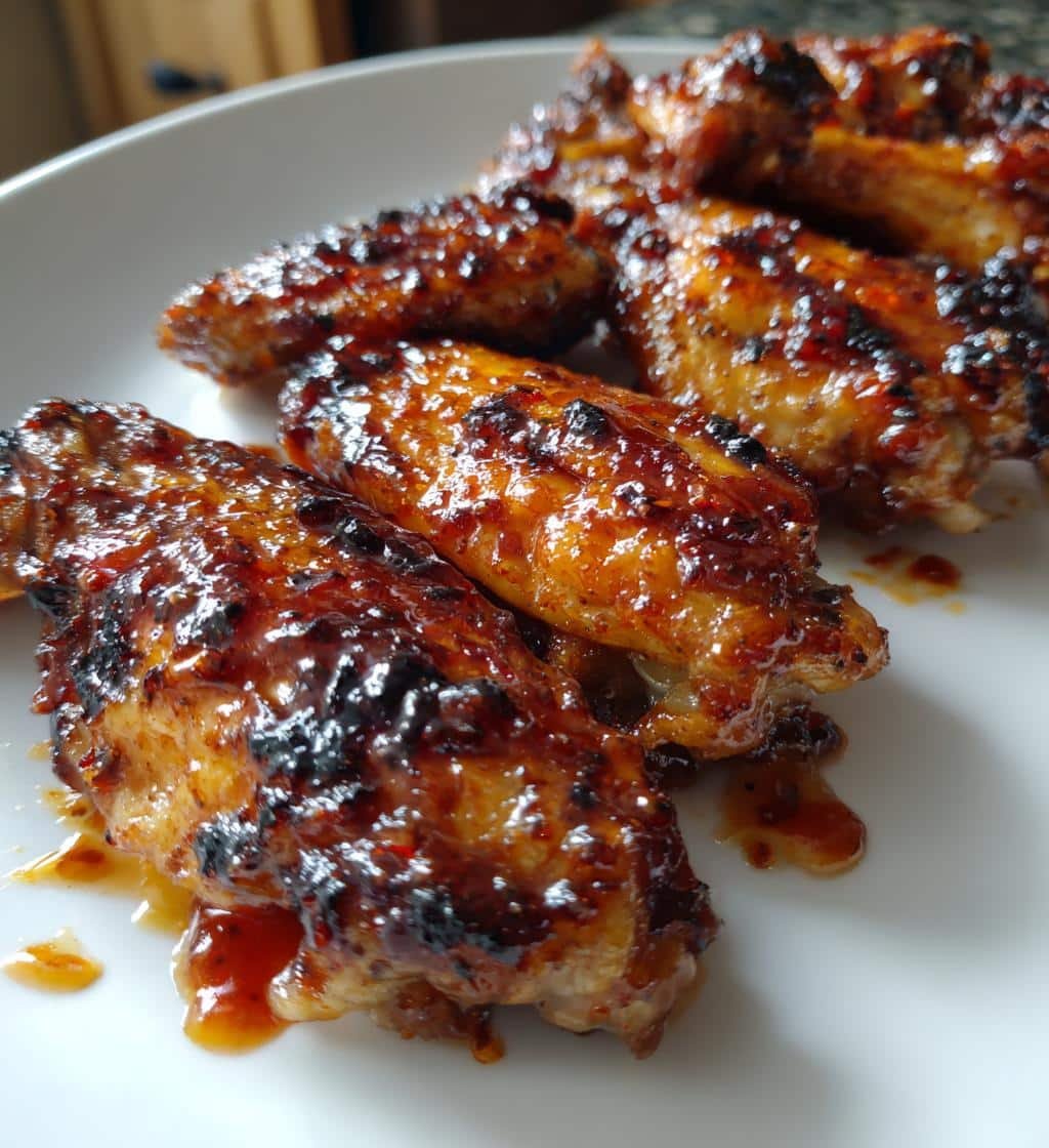 Carolina Vinegar BBQ Air Fryer Wings