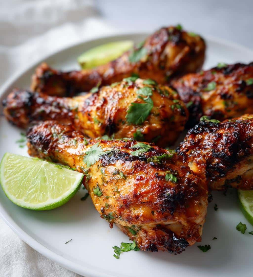 Cilantro Lime Air Fryer Drumsticks