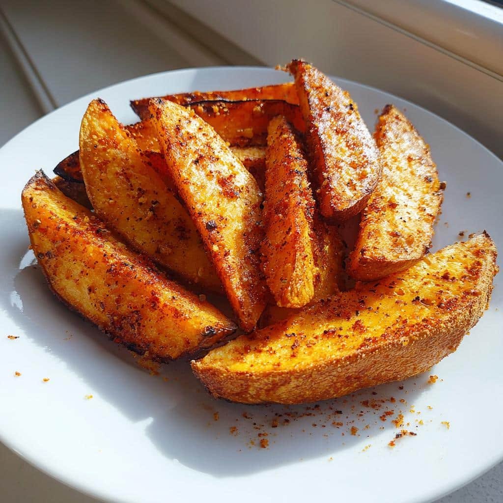 Classic Air Fryer Sweet Potato Wedges - detail 1