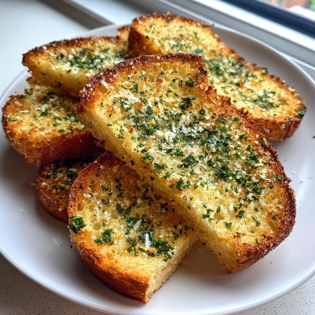 Crispy Air Fryer Garlic Bread - detail 1