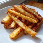 Delicious Air Fryer Crispy Parmesan Crusted Fries