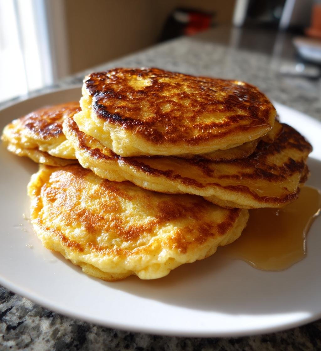 Delicious Air fryer Healthy Flourless Cottage Cheese Pancakes - detail 1