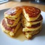 Delicious Air fryer Healthy Flourless Cottage Cheese Pancakes