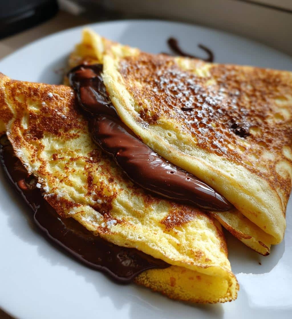 Easy Air Fryer Chocolate-Filled Crepe - detail 1