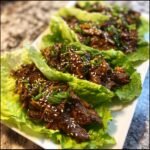Easy Air Fryer Korean Bulgogi Beef Wraps