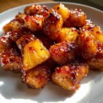 Easy Air Fryer Pineapple Teriyaki Chicken