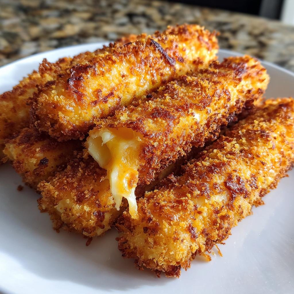 5-Minute Air Fryer Smoked Gouda Sticks - Irresistibly Crispy 4 Easy Air Fryer Smoked Gouda Sticks - detail 1