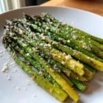 Easy Air fryer Garlic Butter Asparagus