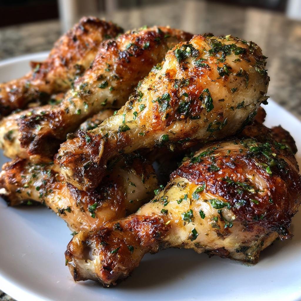 30-Minute Garlic Butter Herb Air Fryer Drumsticks - Crispy Perfection 4 Garlic Butter Herb Air Fryer Drumsticks - detail 1