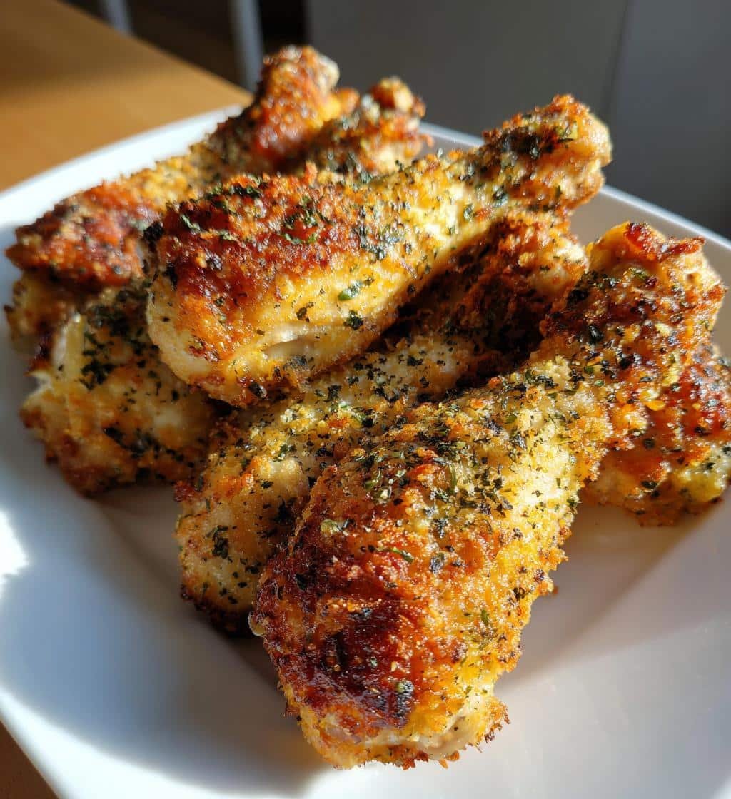 Garlic Parmesan Air Fryer Drumsticks - detail 1