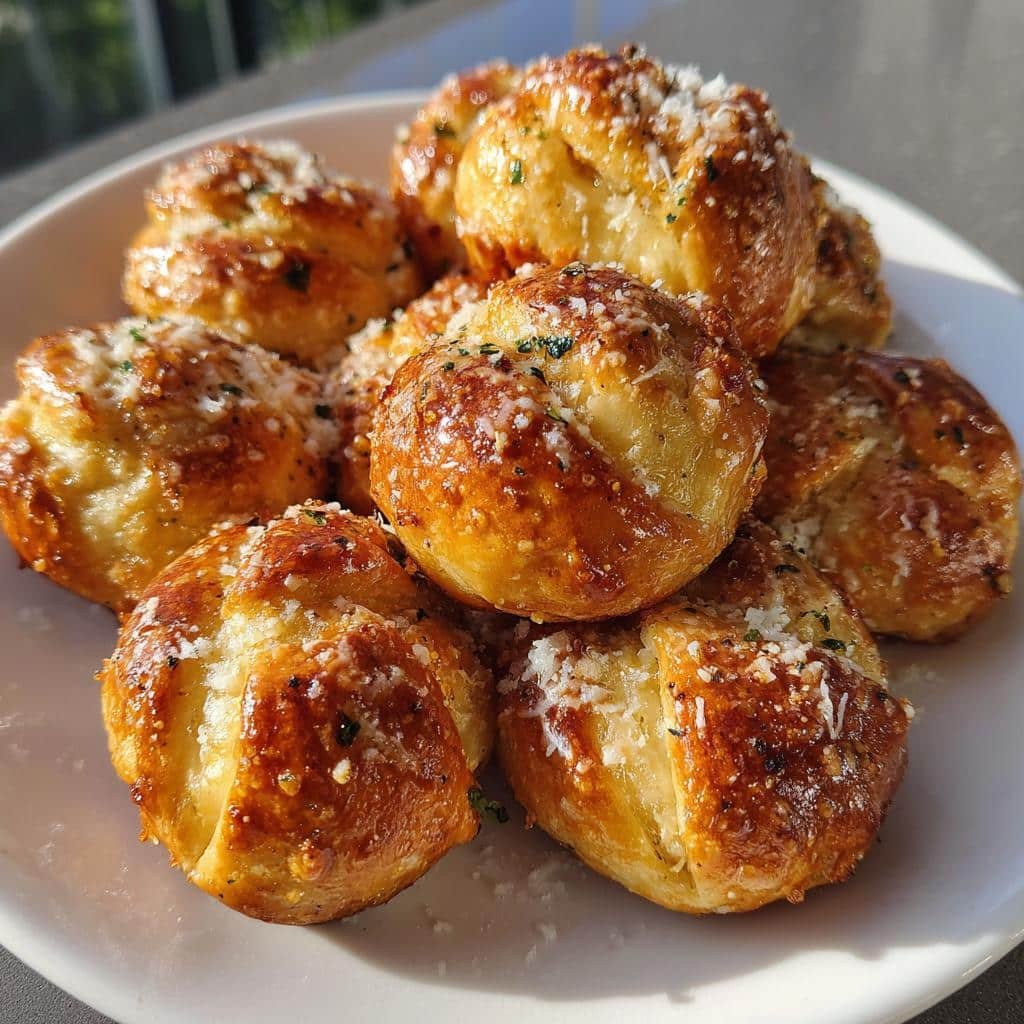 Garlic knot bite twists (air fryer) - detail 1