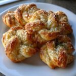 Garlic knot bite twists (air fryer)