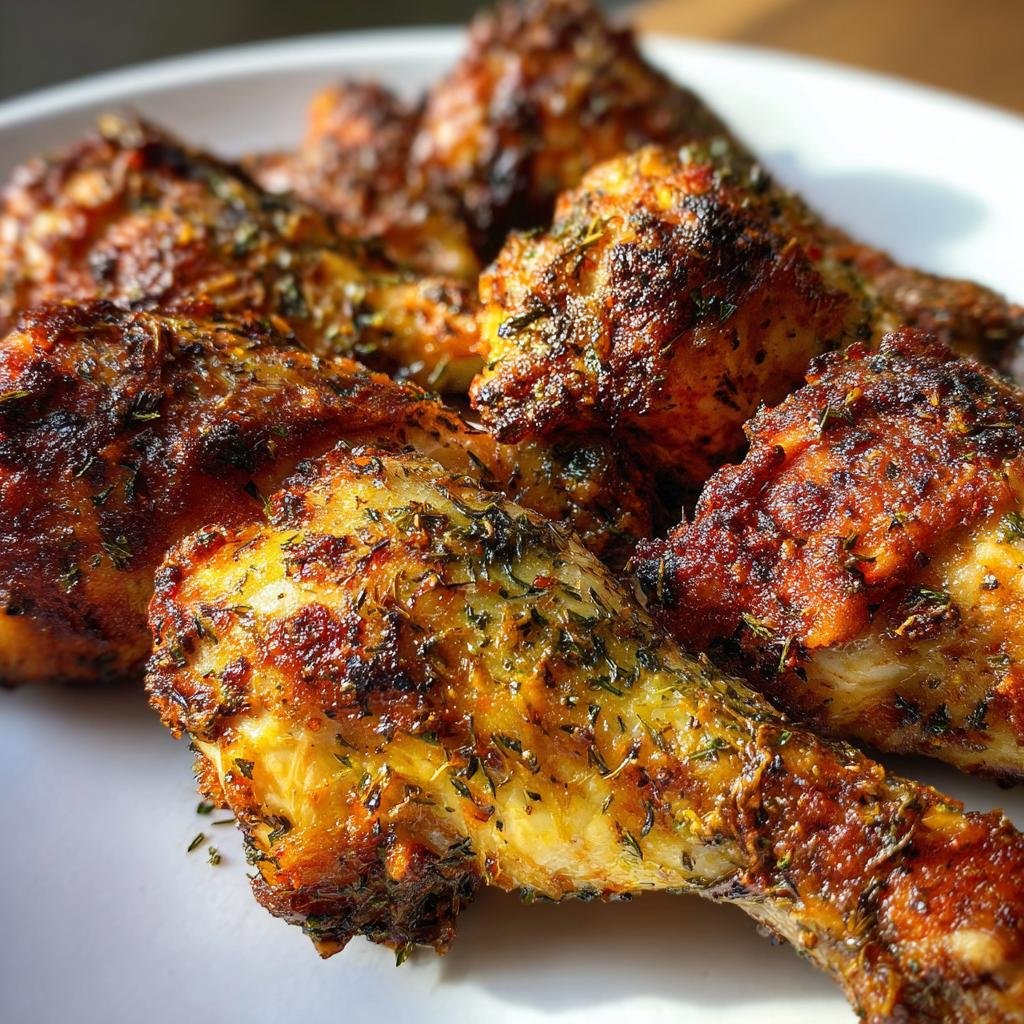 Greek Lemon Oregano Air Fryer Drumsticks - detail 1