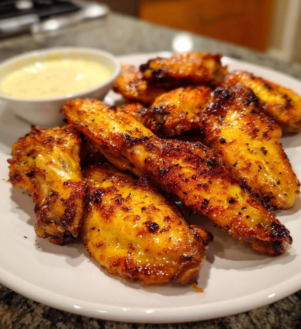 Homemade Air Fryer Chicken Wings - detail 1
