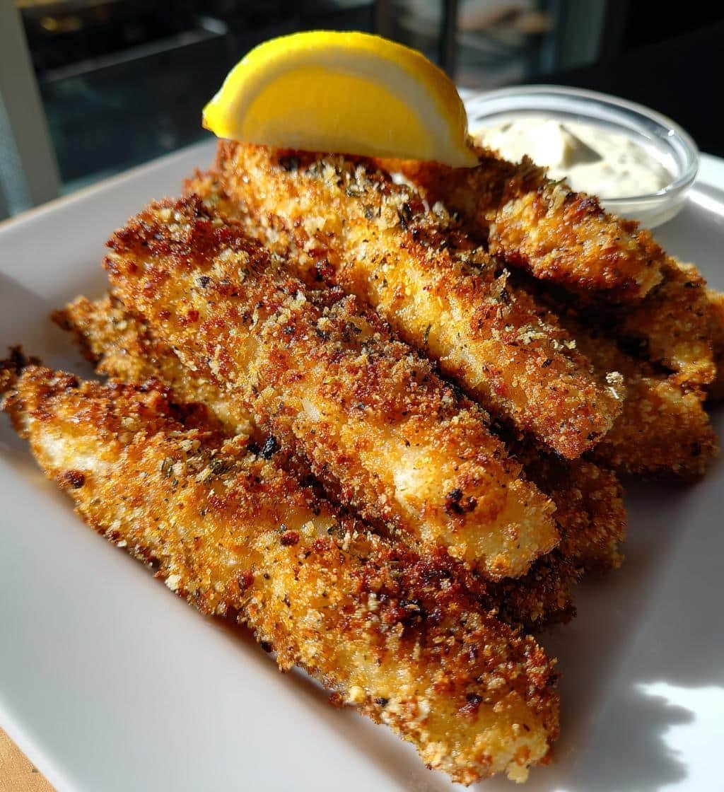 Homemade Air Fryer Cod Fish Sticks - detail 1