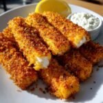 Homemade Air Fryer Cod Fish Sticks