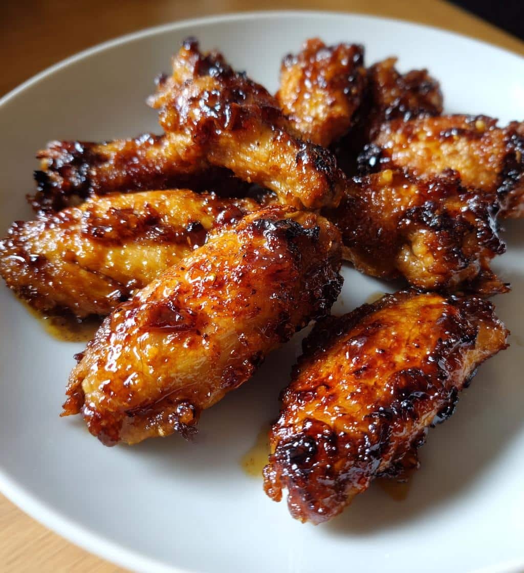 Homemade Air fryer Balsamic Glazed Air Fryer Wings - detail 1