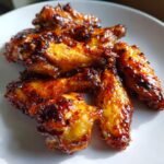 Homemade Air fryer Balsamic Glazed Air Fryer Wings
