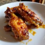 Honey Ginger Air Fryer Wings