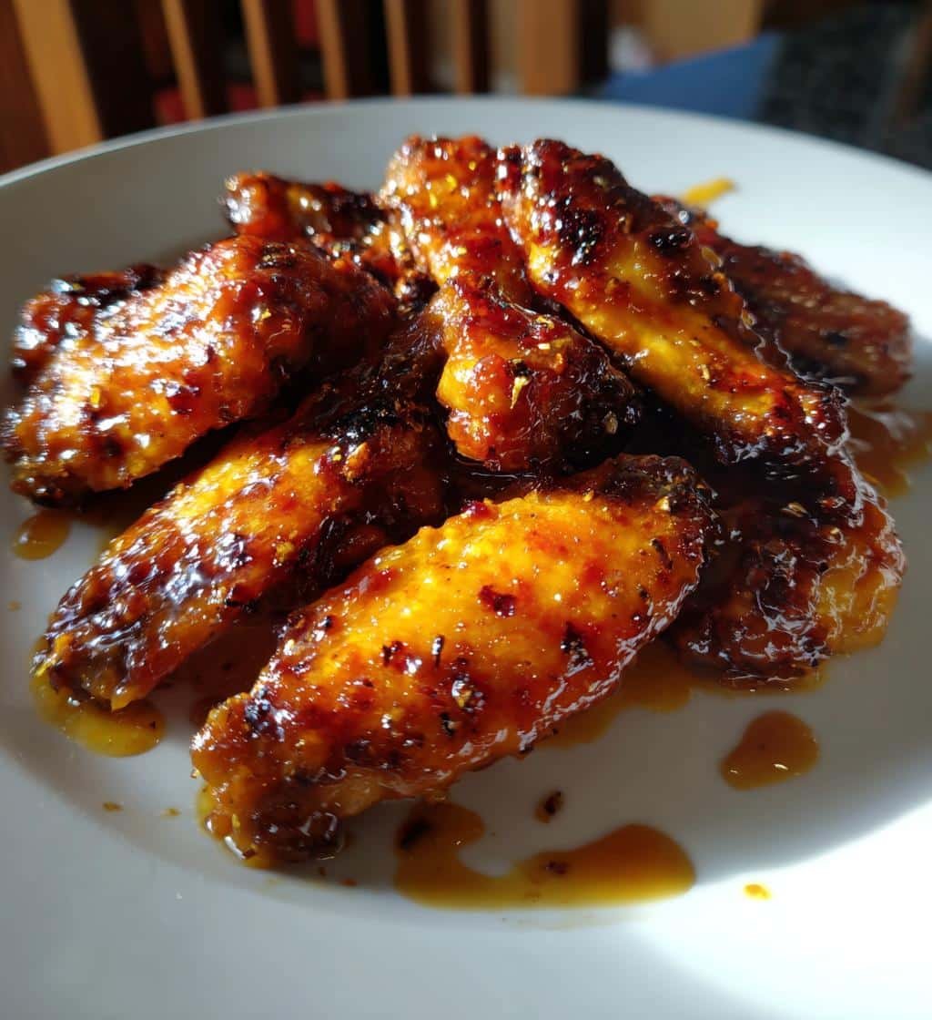 Honey Lime Air Fryer Wings