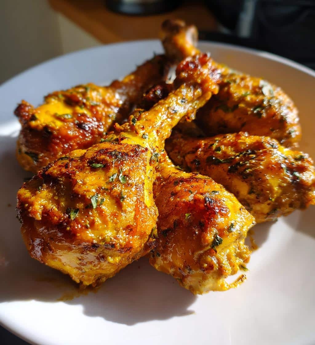 Indian Curry Coconut Air Fryer Drumsticks - detail 1