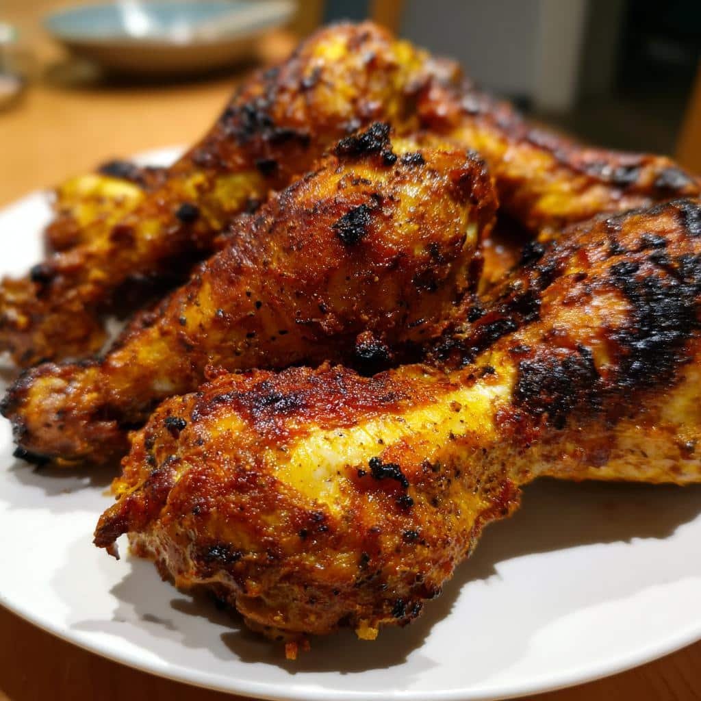 Indian Curry Coconut Air Fryer Drumsticks - detail 1