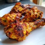 Indian Curry Coconut Air Fryer Drumsticks