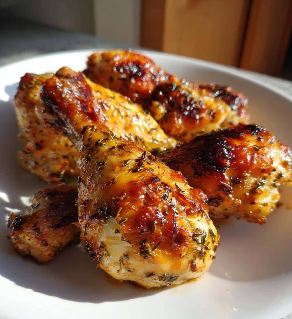 Italian Herb Butter Air Fryer Drumsticks - detail 1