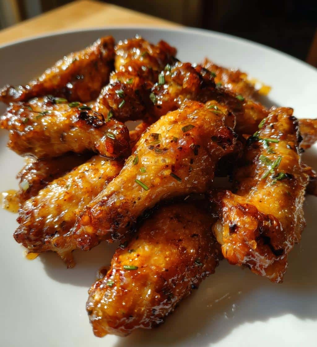 Jalapeño Hot Honey Air Fryer Wings