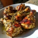 Lemon Garlic Herb Air Fryer Drumsticks