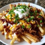 Loaded Pulled Pork BBQ Fries